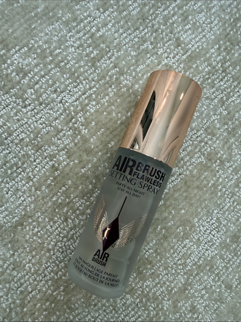 Charlotte Tilbury Airbrush Flawless Setting Spray - Rose Gold Cap